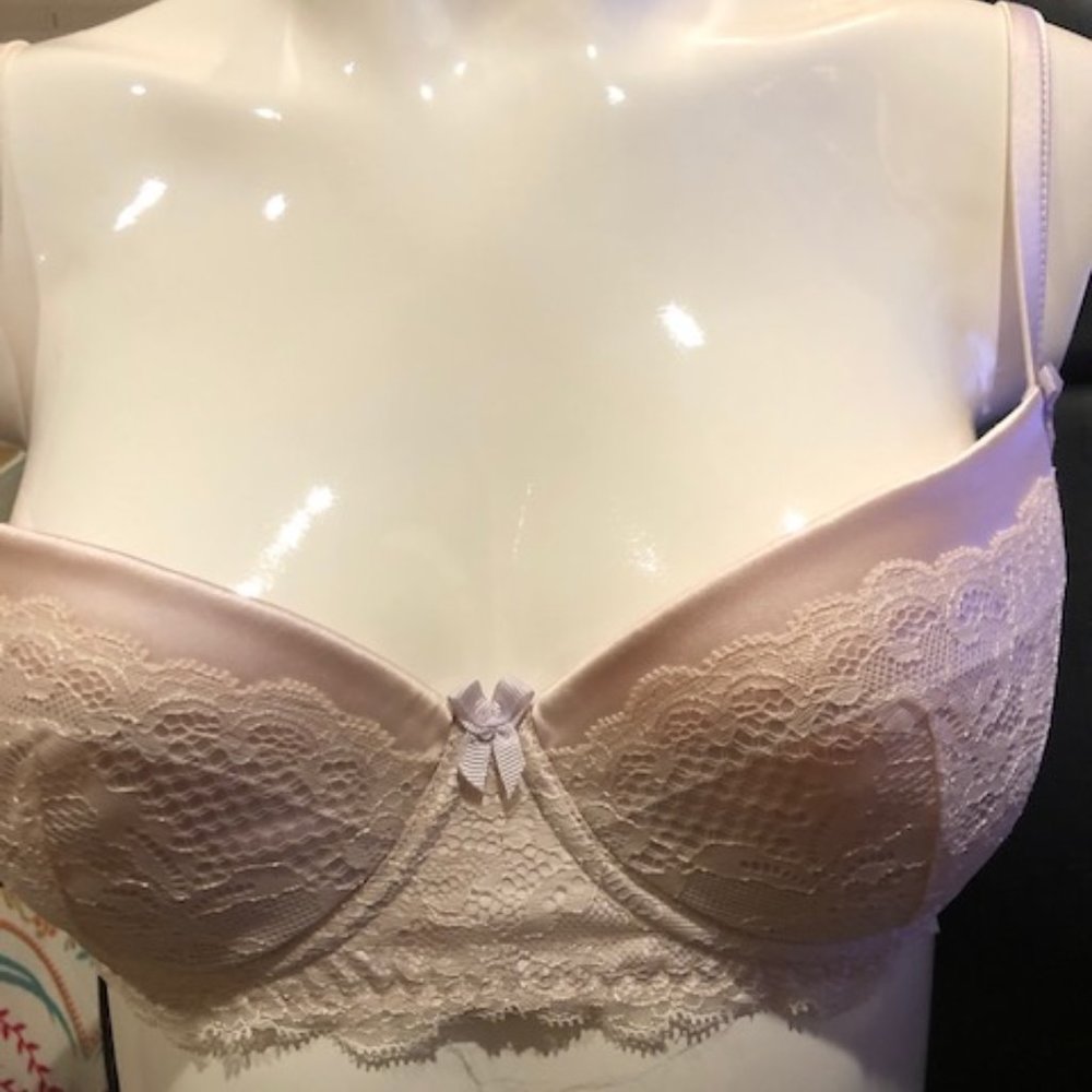 NWT Mimi Holliday Silk Blend Padded Balconette Bra